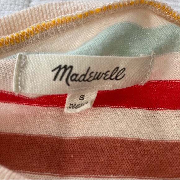 Madewell Akita Stripe Lo-Fi Shrunken Tee - Picture 11 of 11